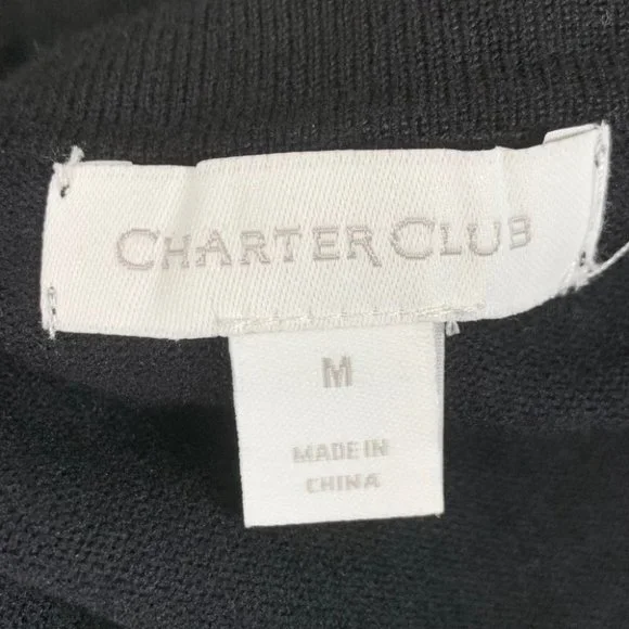 Women’s Charter Club Embellished Cardigan - Picture 5 of 7